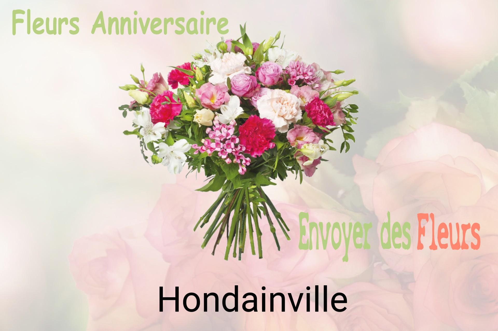 Bouquet de fleurs d’anniversaire livré à Hondainville
